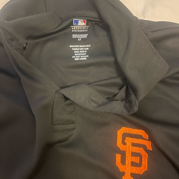 Men’s San Francisco Giants Collared T-Shirt - Picture 2 of 5
